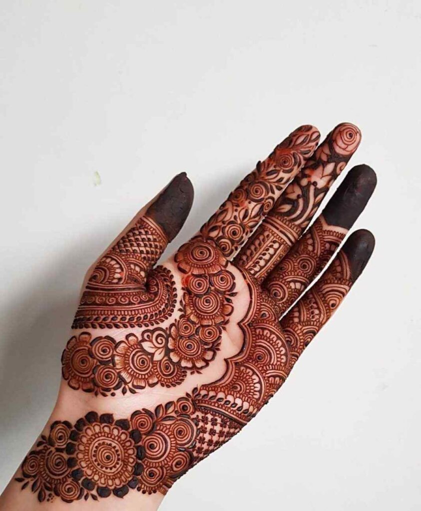 90+ Front Side Bridal Mehndi Designs | Mehndi designs for hands, Beautiful mehndi  design, Bridal mehndi designs